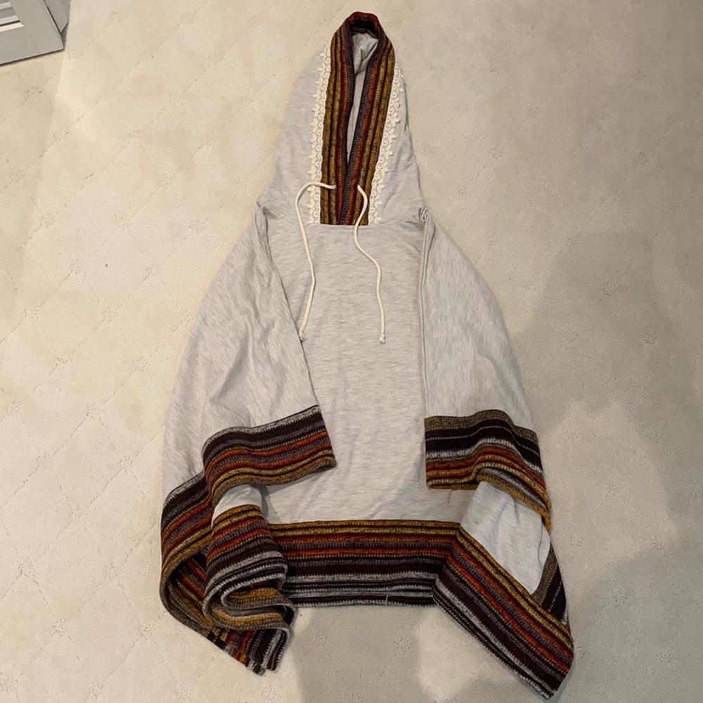 Altar’d State Poncho Hoodie